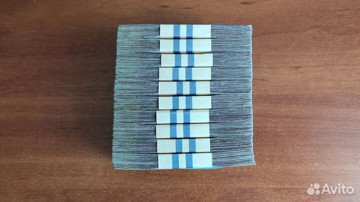 Деньги СССР 25 рублей пачки банкноты боны блок