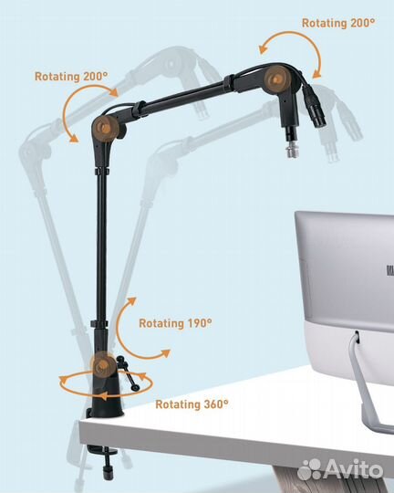 Soundking SD146 Стойка для микрофона - Пантограф