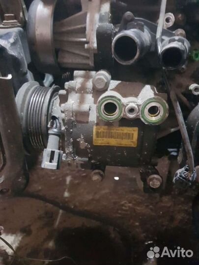 Ford fiesta mk6 компрессор кондиционера