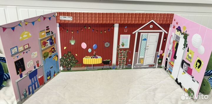 Фон для кукольного домика Икеа Спекса