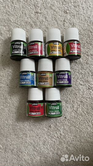 Витражные краски