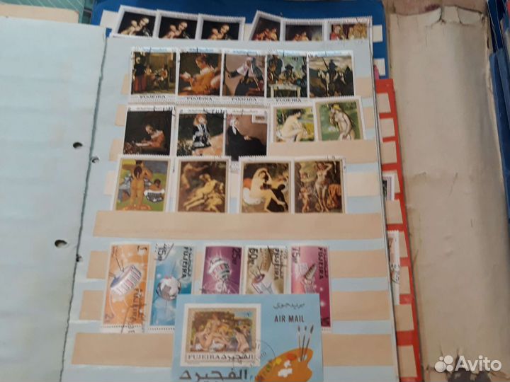 Марки коллекционные зарубежные более 21000 шт