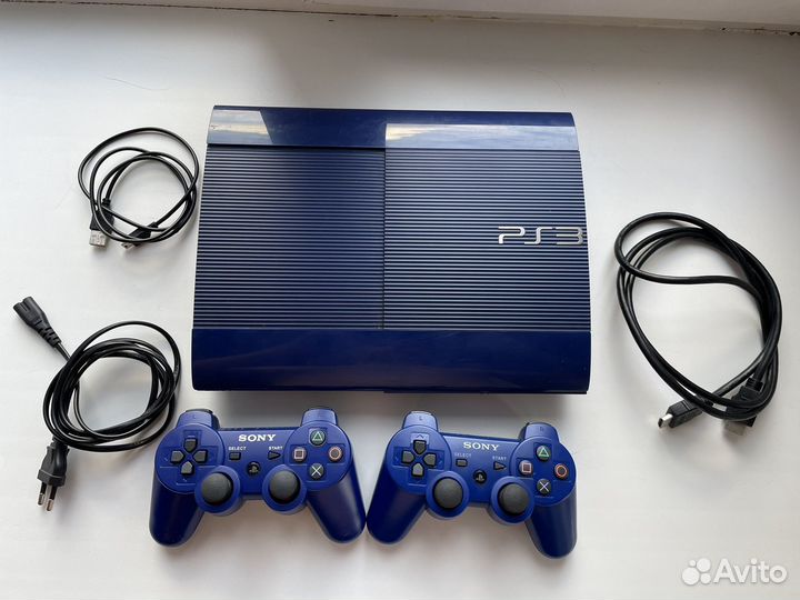 Sony PlayStation 3 Super Slim Blue