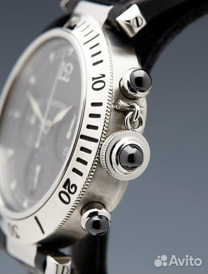 Cartier pasha базель из платины, оригинал