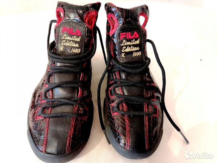 100% кожа.Премиал. лимит Fila. 41p. Италия