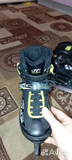 Коньки раздвижные35 39