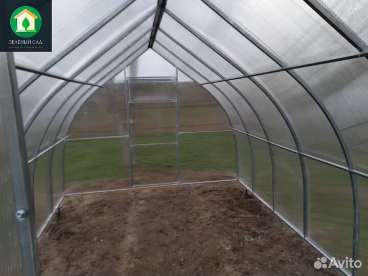 Теплицы из поликарбоната с доставкой