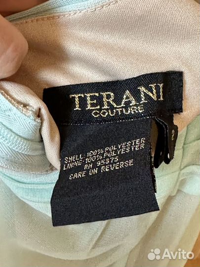 Платье terani couture длинное