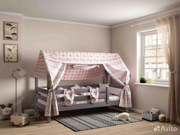 Балдахин для кровати с надстройкой 