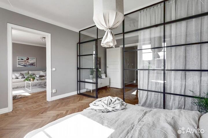 Перегородки в стиле лофт из стали