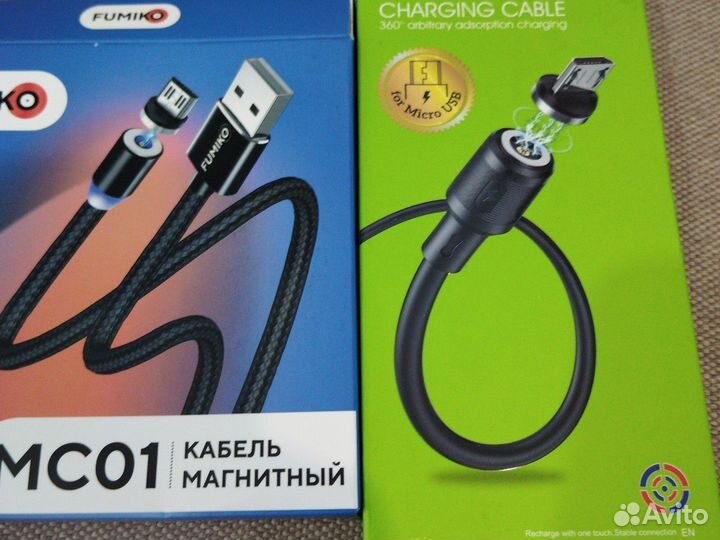USB кабель магнитный, micro usb