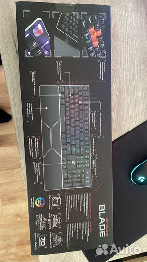 Механическая клавиатура ZET gaming blade