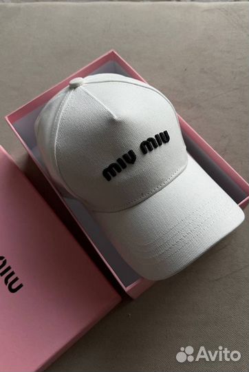 Кепка miu miu premium