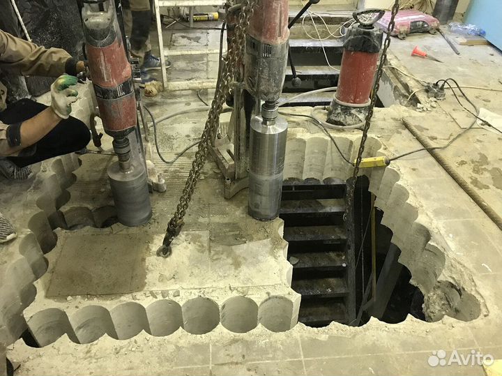 Алмазное бурение - сверление отверстий