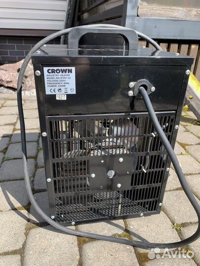 Пушка тепловая crown 3.3 kw