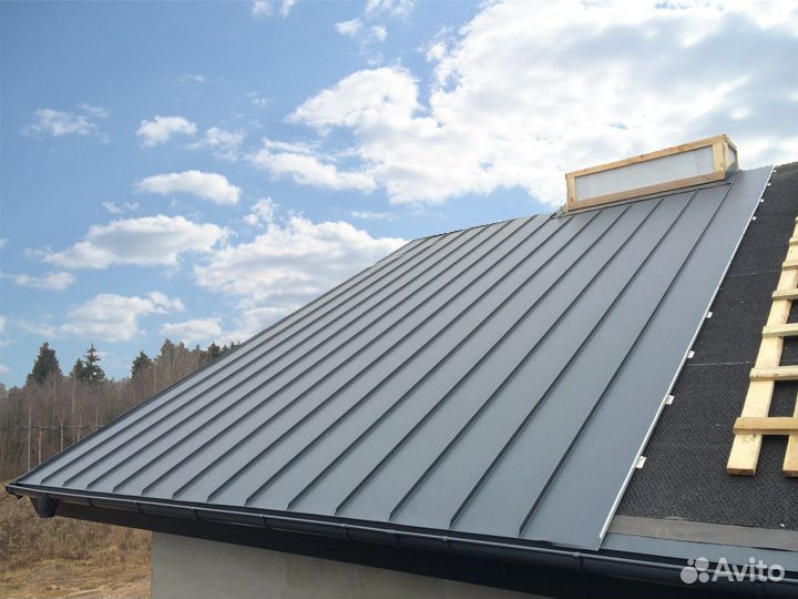 Фальцевая кровля от ведущего завода