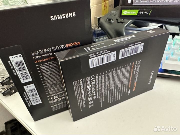 SSD samsung 970 Evo Plus 250gb NVMe m2