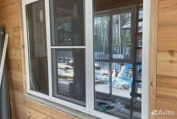 Остекление окон и балконов пвх