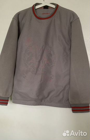 Серый Deniks-тёплая толстовка