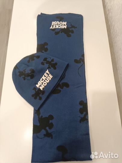 Комплект шапка и шарф для мальчика