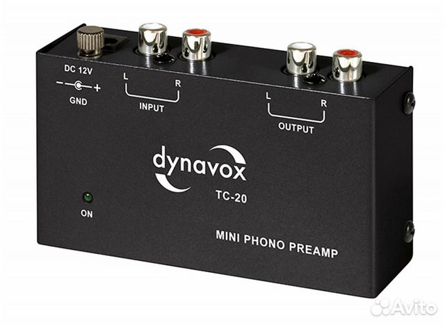 Фонокорректор dynavox TC-20 Black