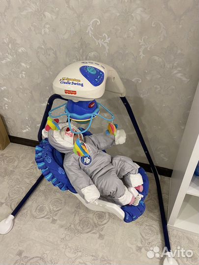 Детские электронные качели