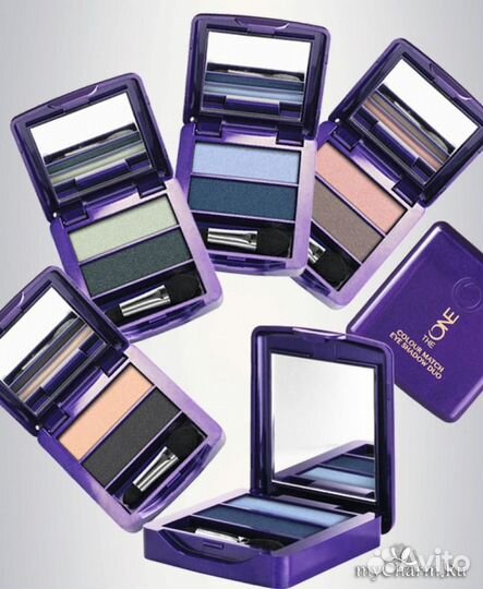 Тени разных коллекций от Oriflame