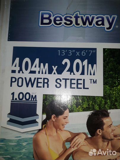 Каркасный бассейн прямоугольный