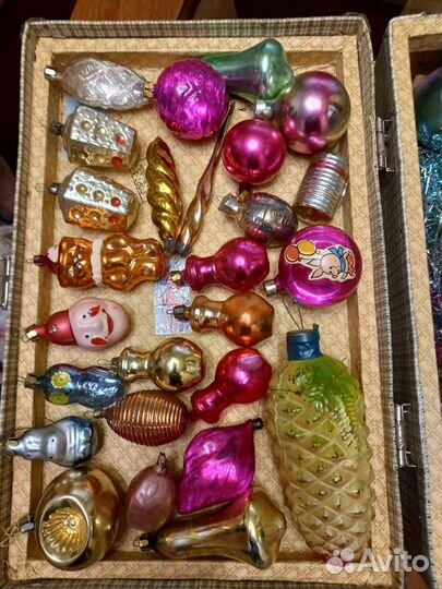 Елочные игрушки СССР