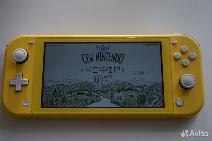 Nintendo Switch lite прошит (чип) + 128Gb