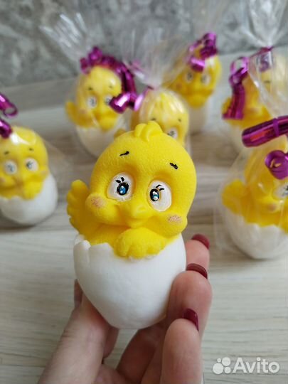 Пасхальное мыло ручной работы (Цыпленок)