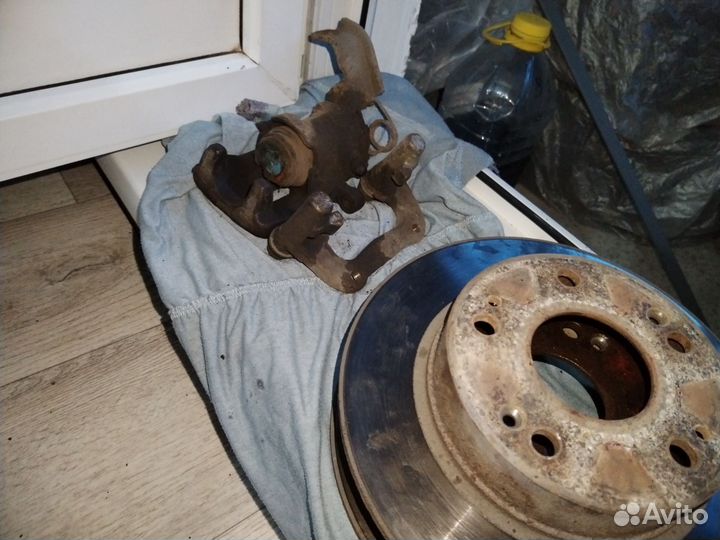 Задние тормоза аккорд 7