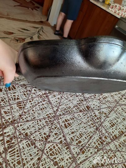 Чугунная сковорода гриль