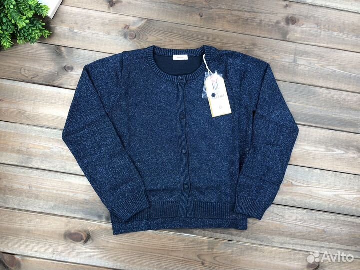 Кардиган на пуговицах для девочки manai