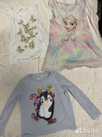Детские вещи пакетом на девочку