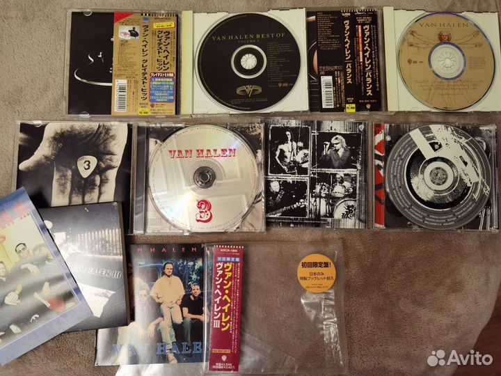 Cd диски Van Halen/Deep Purple/Rainbow Япония