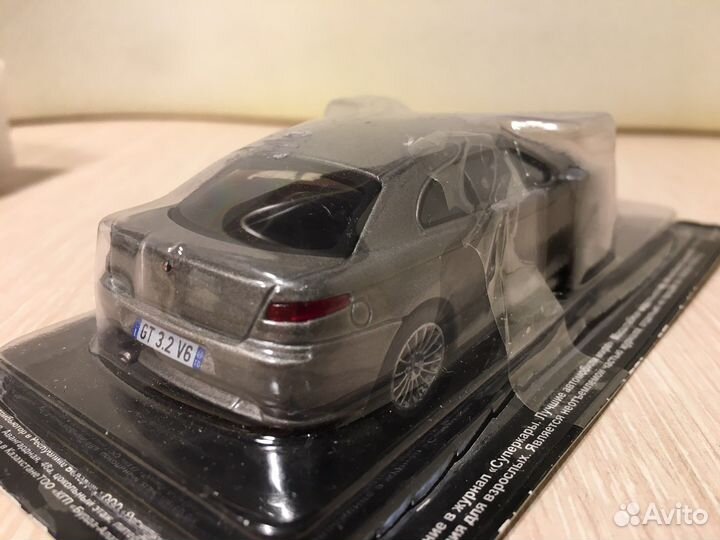 Альфа-ромео, масштаб 1:43