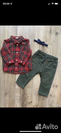 Комплект рубашка и брючки