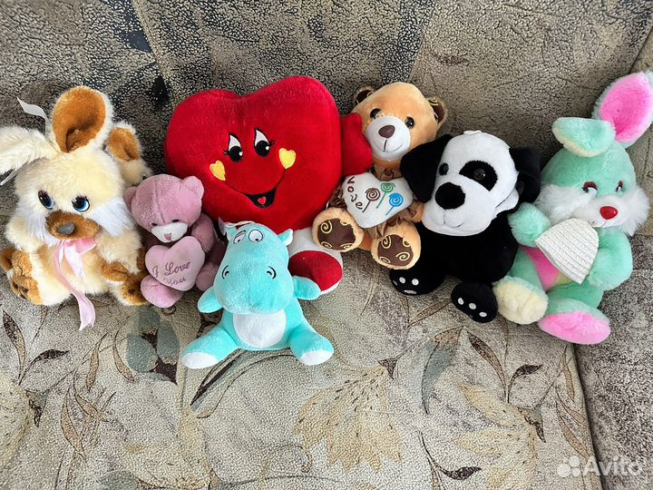Мягкие игрушки пакетом