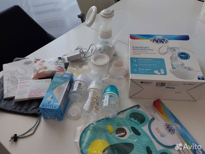 Canpol babies электр.молокоотсос большой набор