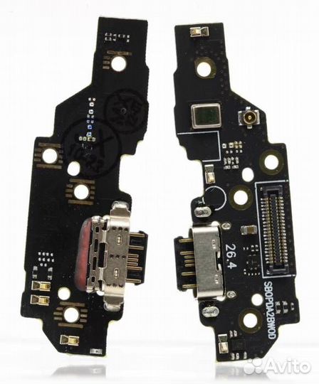 Шлейф для Nokia 5.1 Plus (TA-1105) (плата) + разъе
