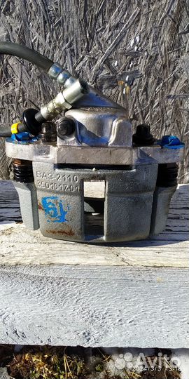 Суппорт передний тормозной ваз 2110