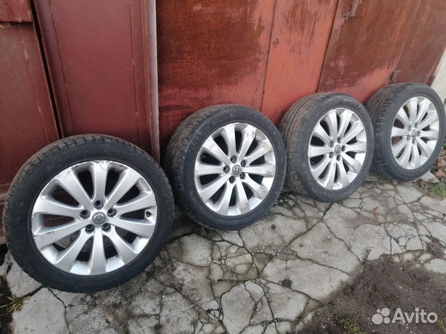 Комплект колес r17 на Opel Astra j