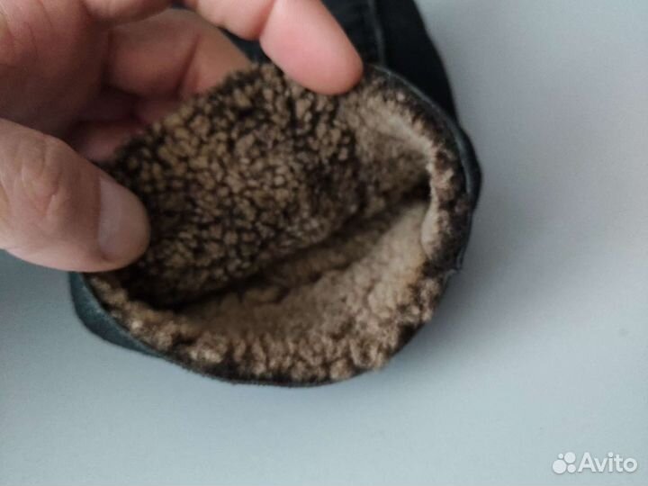 Перчатки меховые на подростка