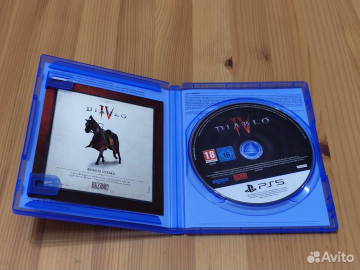 Игра Diablo 4 для ps5 Диск