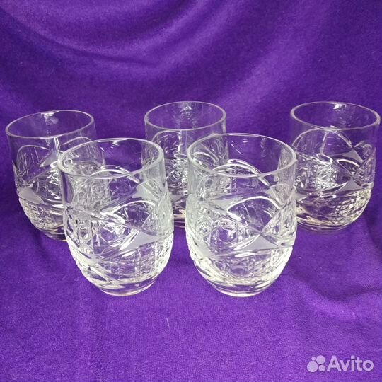 Хрусталь СССР фужеры бокалы вазы