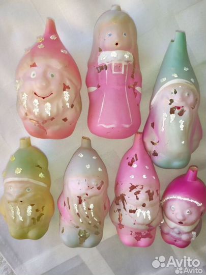 Ёлочные игрушки СССР