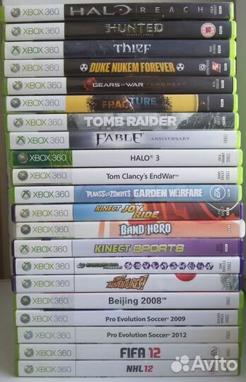 Игры на приставку X-Box 360