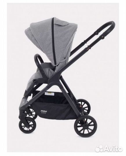 Прогулочная коляска mowbaby Move Silver