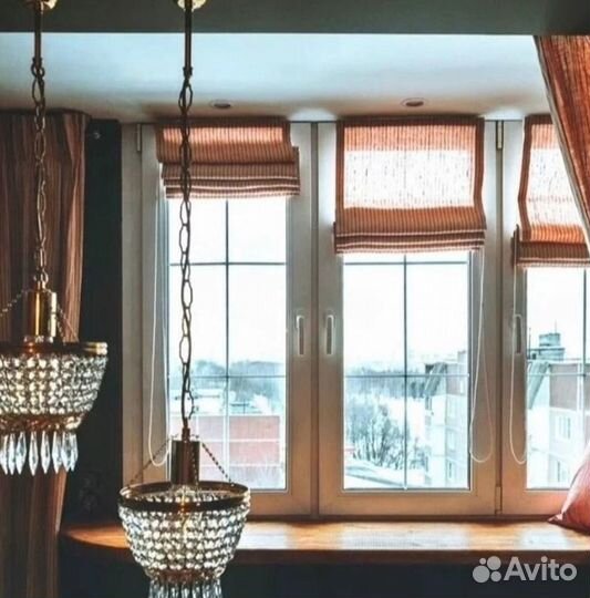 Римские шторы с автоматическим управлением